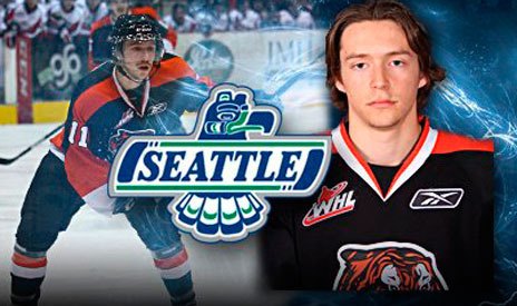 The Seattle Thunderbirds picked up left wing Riley Sheen in a trade Wednesday.