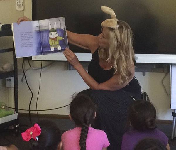 Lois Jasmer reads the book she wrote