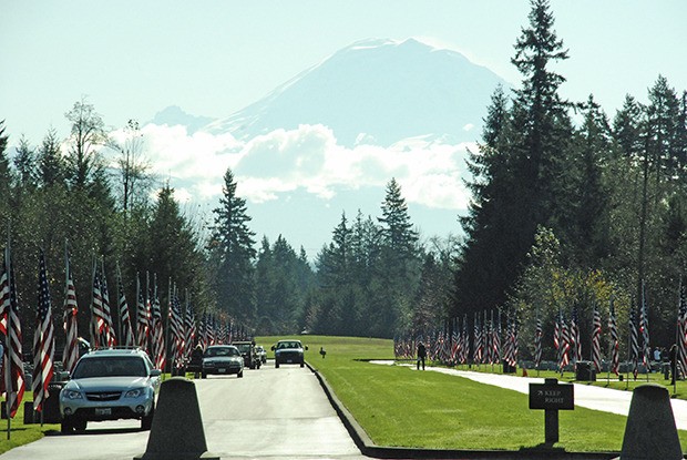 Tahoma National Cemetery has organized a program for veterans past and present on Veterans Day