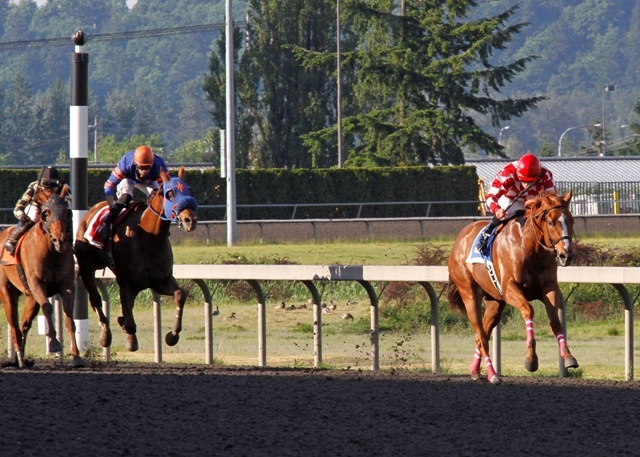 Hoist and jockey Aaron Gryder prevail in the 74th running of the $50