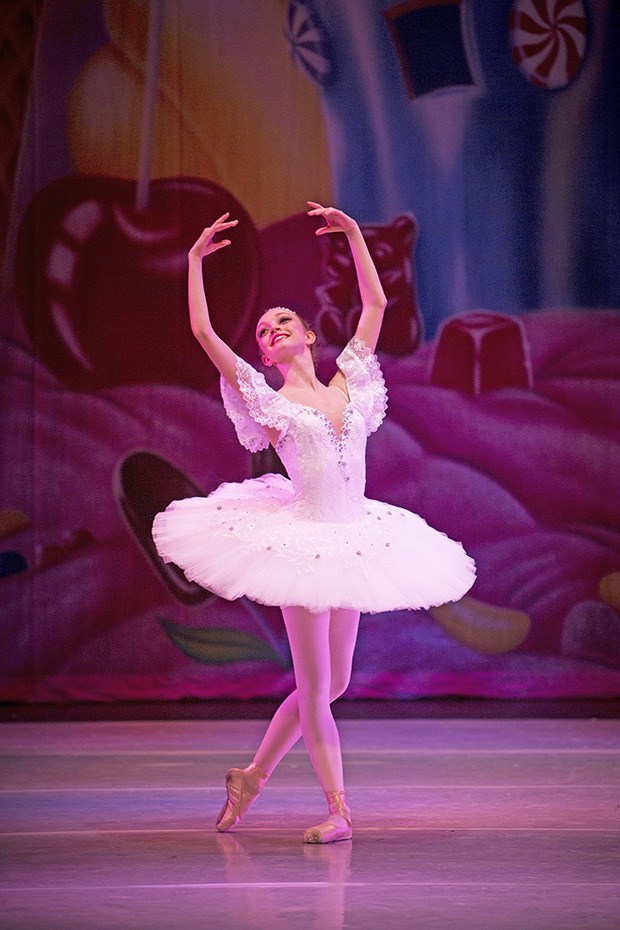 Kent's Emeline Settlemyre makes her debut as the Sugar Plum Fairy in Emerald Ballet Theatre's 'The Nutcracker' with the Rainier Symphony Ballet Orchestra.