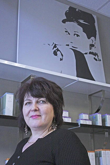 Larysa Krishchuk has brought a new look and approach to Vivian Clinical Day Spa.