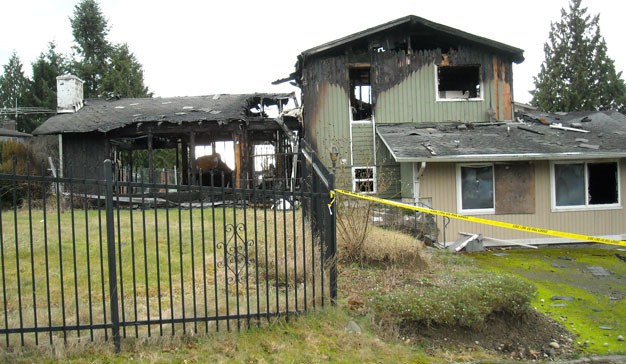 This house is an example of the kind of structure city officials are trying to address with its new dangerous building ordinance. Nothing has been done about the house