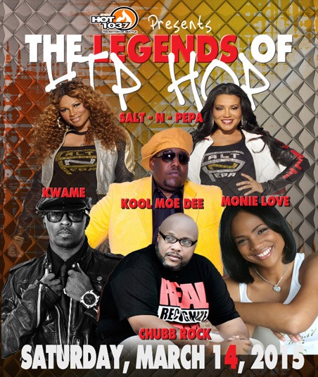 Check out the legends of hip-hop on March 14 at the ShoWare Center in Kent.