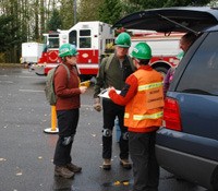 Residents can take CERT classes to learn how to prepare for disasters as well as hands-on training in fire safety.