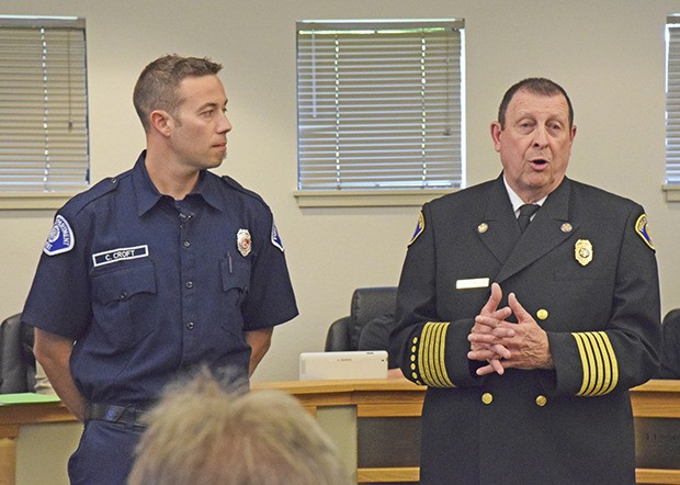 Fire Chief Jim Schneider