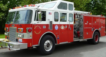 The National Association of Fleet Administrators accredited the Kent Fire Department Regional Fire Authority for decreasing environmental impacts by its vehicles.