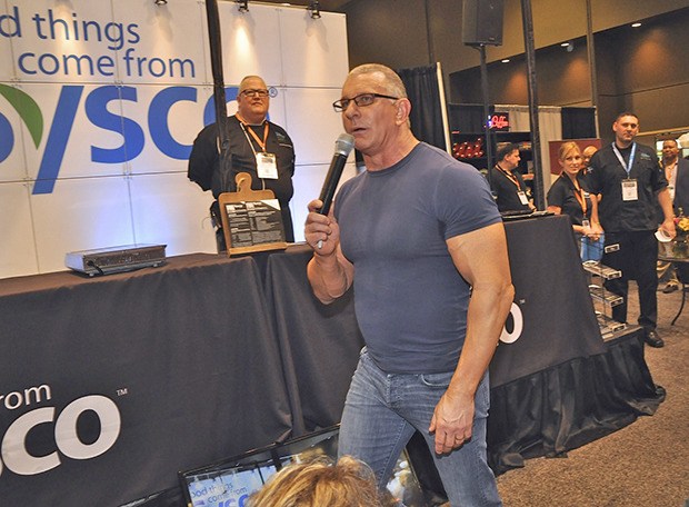 Celebrity chef Robert Irvine