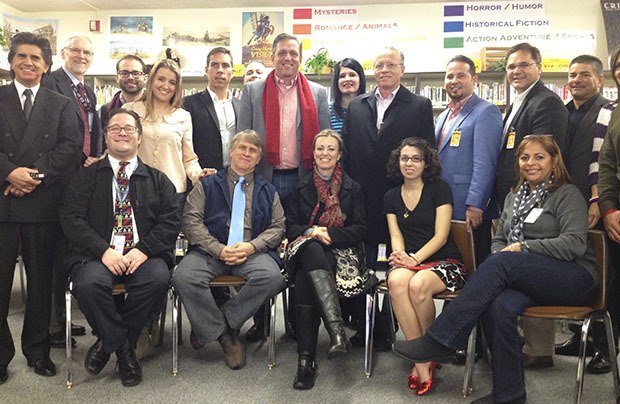 The Puerto Rican delegation with Mattson staff –DeWayne Lindh