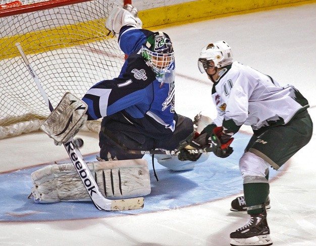 Seattle Thunderbirds goalie Calvin Pickard will join the Lake Erie Monsters of the American Hockey League.