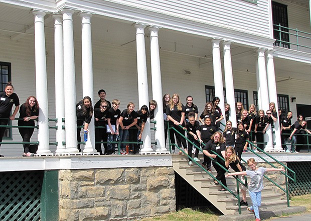 The RYC Bella Voce and Colla Voce choirs participated in the May 22-23 Fort Worden Children's Choir Festival in Port Townsend