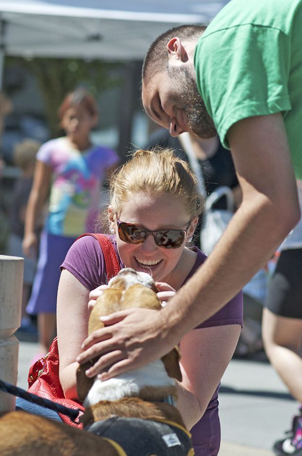 Kacey Kretzler and Joe Caputo meet Pumpkin