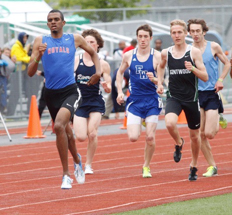 Kent-Meridian 800-meter specialist Derrick Daigre continued to shine during the USA Junior National Invite June 24-25 at Hayward Field on the University of Oregon campus. Daigre