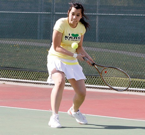 Kentridge senior Jazmin AhYat is one of the top-returning doubles players in the South Puget Sound League North Division. Behind AhYat’s solid early season play