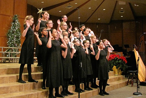 The Rainier Youth Choir's Bella Voce in concert.