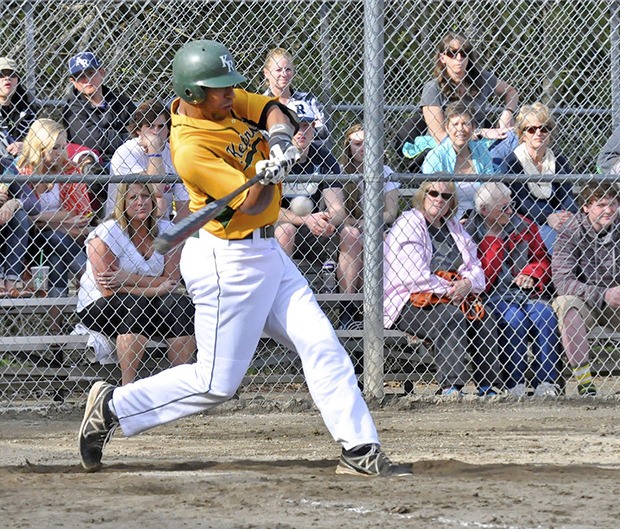 Isaiah Terry connects for a home run in the Chargers' rout of the Ravens.