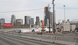 Crews will close the Alaskan Way Viaduct this weekend in Seattle for repairs.