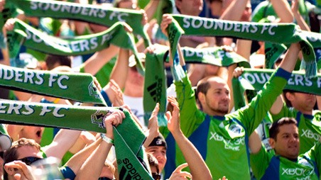 Fans can catch a train on Sunday in Kent to attend the Sounders game at CenturyLink Field.