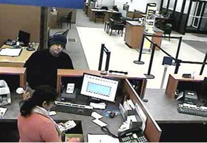 Kent Police are looking for this man who robbed a U.S. Bank on the East Hill. The suspect is described as a white male