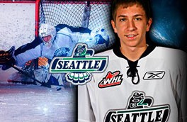 Goalie Danny Mumaugh has signed with the Seattle Thunderbirds.