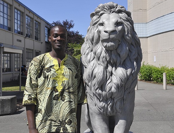 Lambert Ngenzi moved to Kent from the Congo just before he would have graduated form high school. Two years later