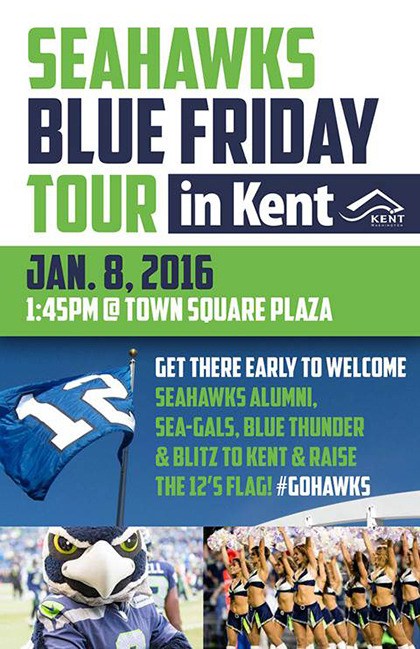 The 12s are invited to help root on the Seahawks on Friday.