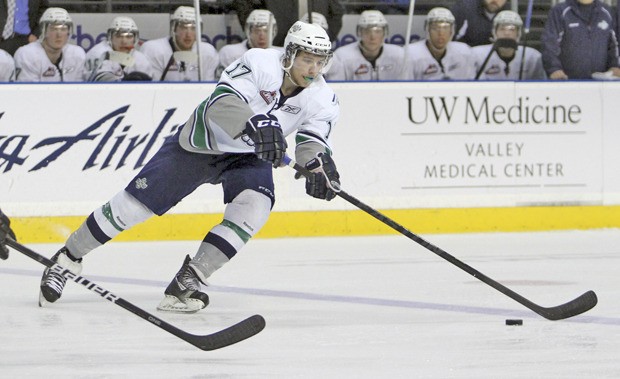 The Thunderbirds' Shea Theodore produced 50 points on 19 goals and 31 assists last season.