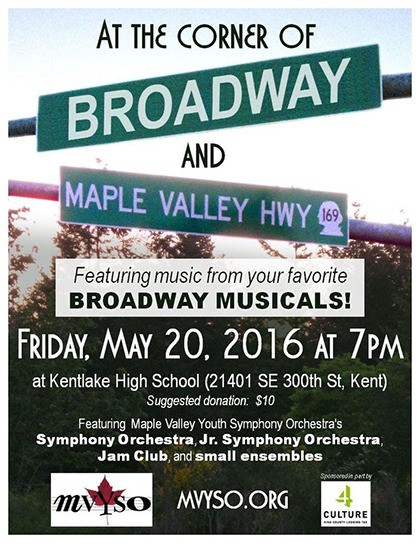 MVYSO presents classic Broadway hits.