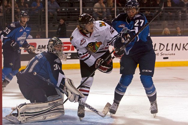 Players from the Seattle Thunderbirds will sign autographs and pose for pictures Tuesday