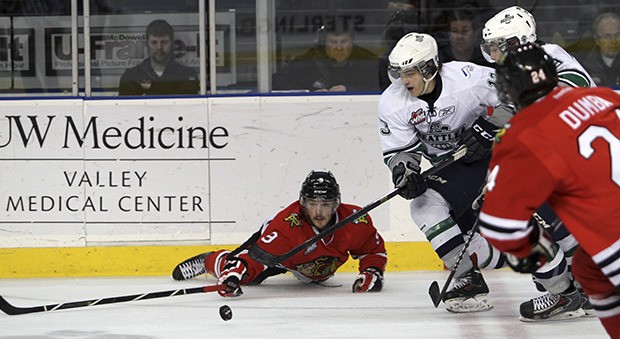 Seattle Thunderbirds center Mathew Barzal