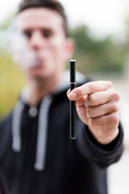 A new government study indicates a sharp rise in the use of electronic cigarettes by adolescents