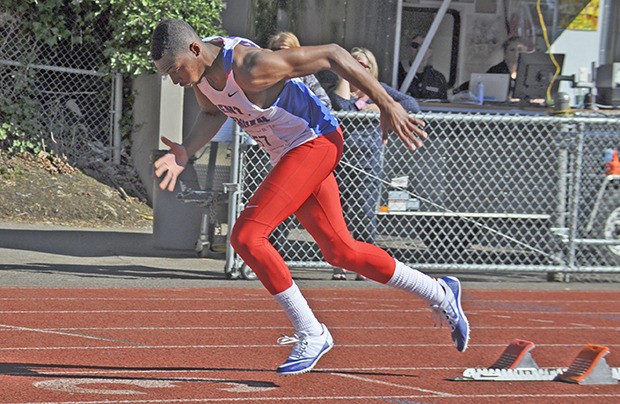 Kent-Meridian sprinter Nate Barton just took up track and field last year and excels in the 400 meters with one of the top times in the state at 49.54 seconds.