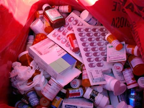 Residents dropped of 178 pounds of medication Sept. 25 at the Kent Police station as part of Prescription Drug Take Back Day.