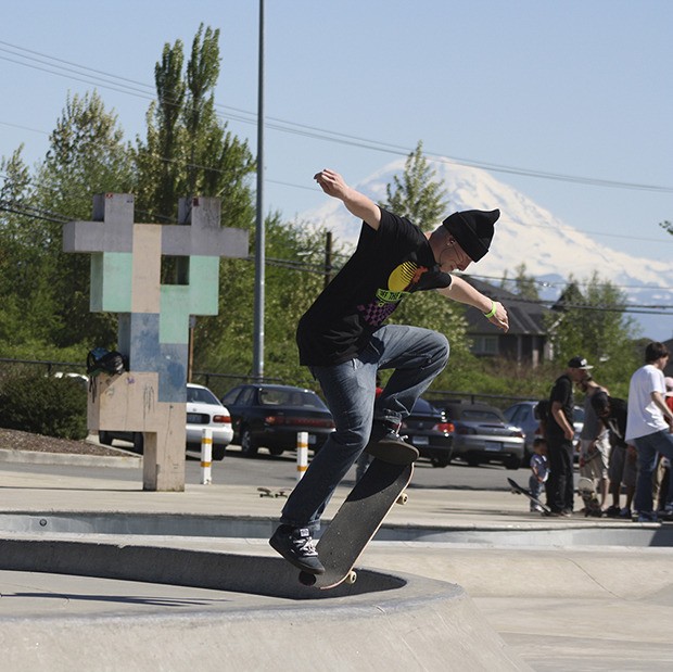 Skaters ages 5+ competed in the NW Grind Competition on May 4.