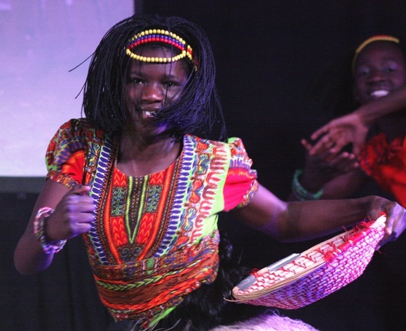 The Watoto Children's Choir dance to vibrant