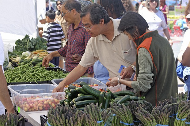 The Kent Farmers Market is open from 9 a.m. to 2 p.m. on Saturdays