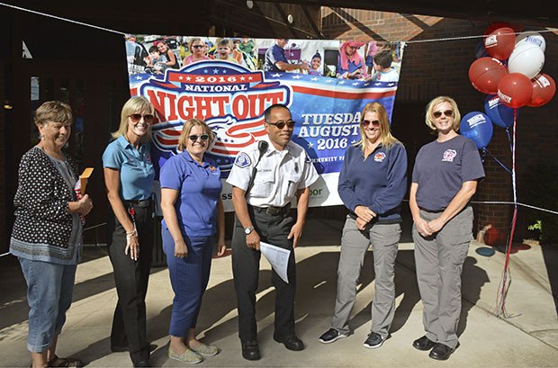 Communication and emergency groups joined the Kent effort in making the National Night Out Program a success.