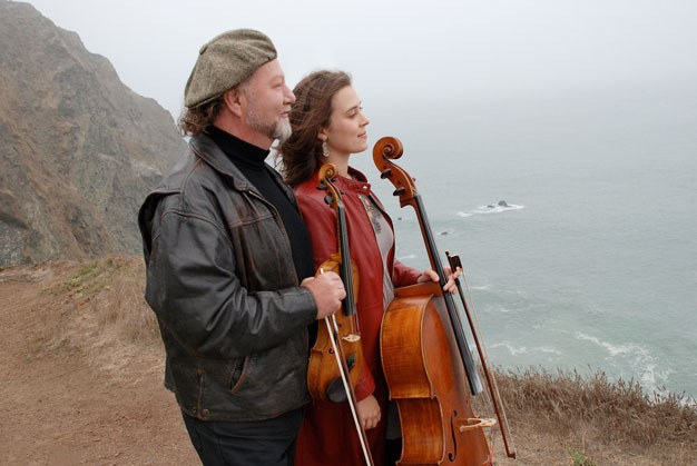 Fiddlers Alasdair Fraser and Natalie Haas will perform on Friday