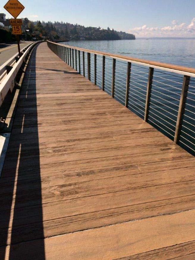 The new Redondo Boardwalk in Des Moines.