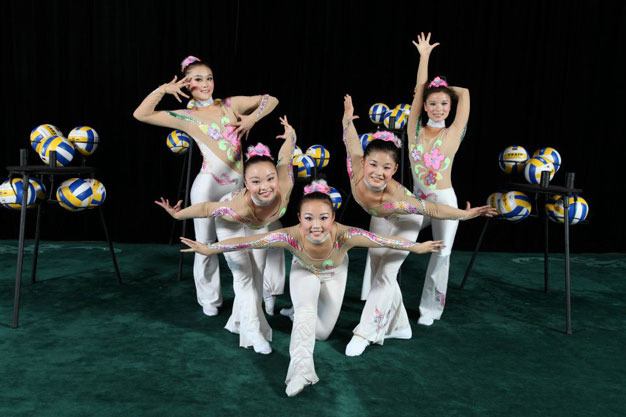 The Peking Acrobats will perform on Friday