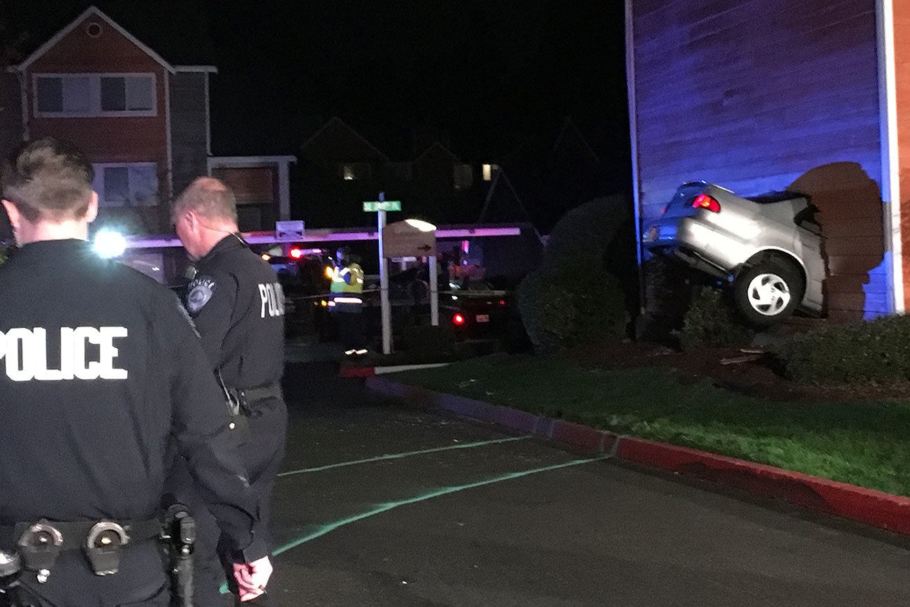 Car crashes through apartment, kills Kent man | Update: man identified