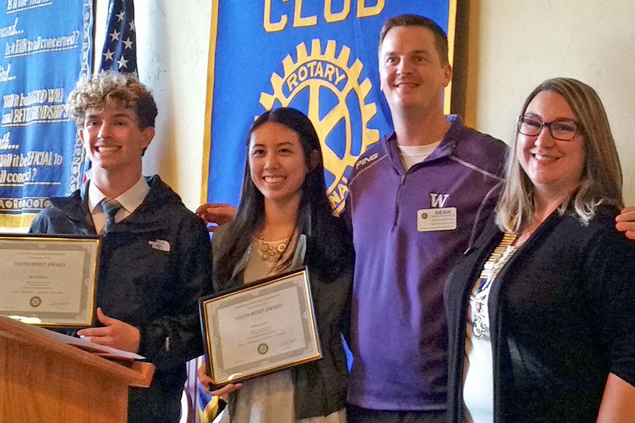 Rotary Club honors Students of the Month from Kentridge