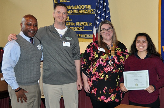 Rotary Club honors Kentlake’s Webb | School news, notes