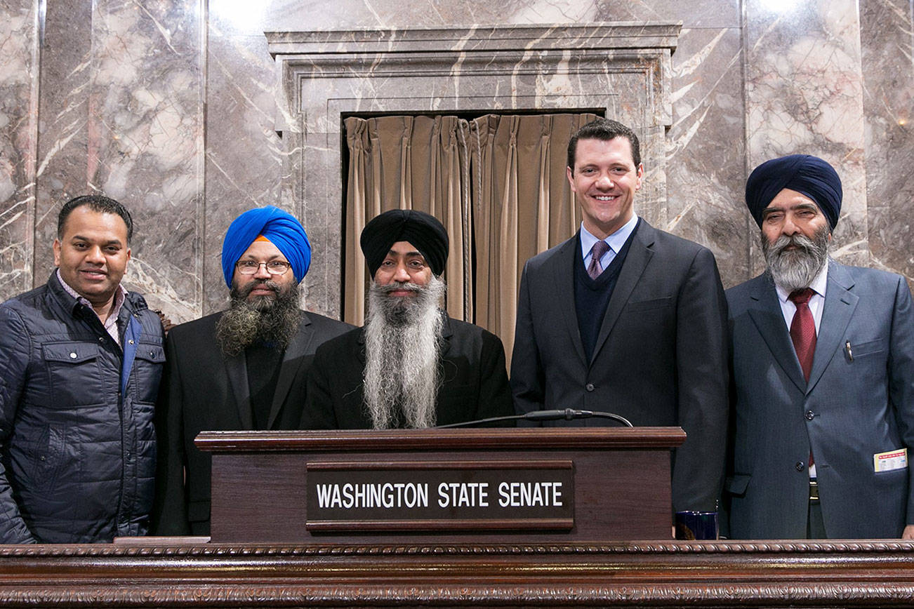 Sikh leaders join Senate and hear statewide support, offer prayer