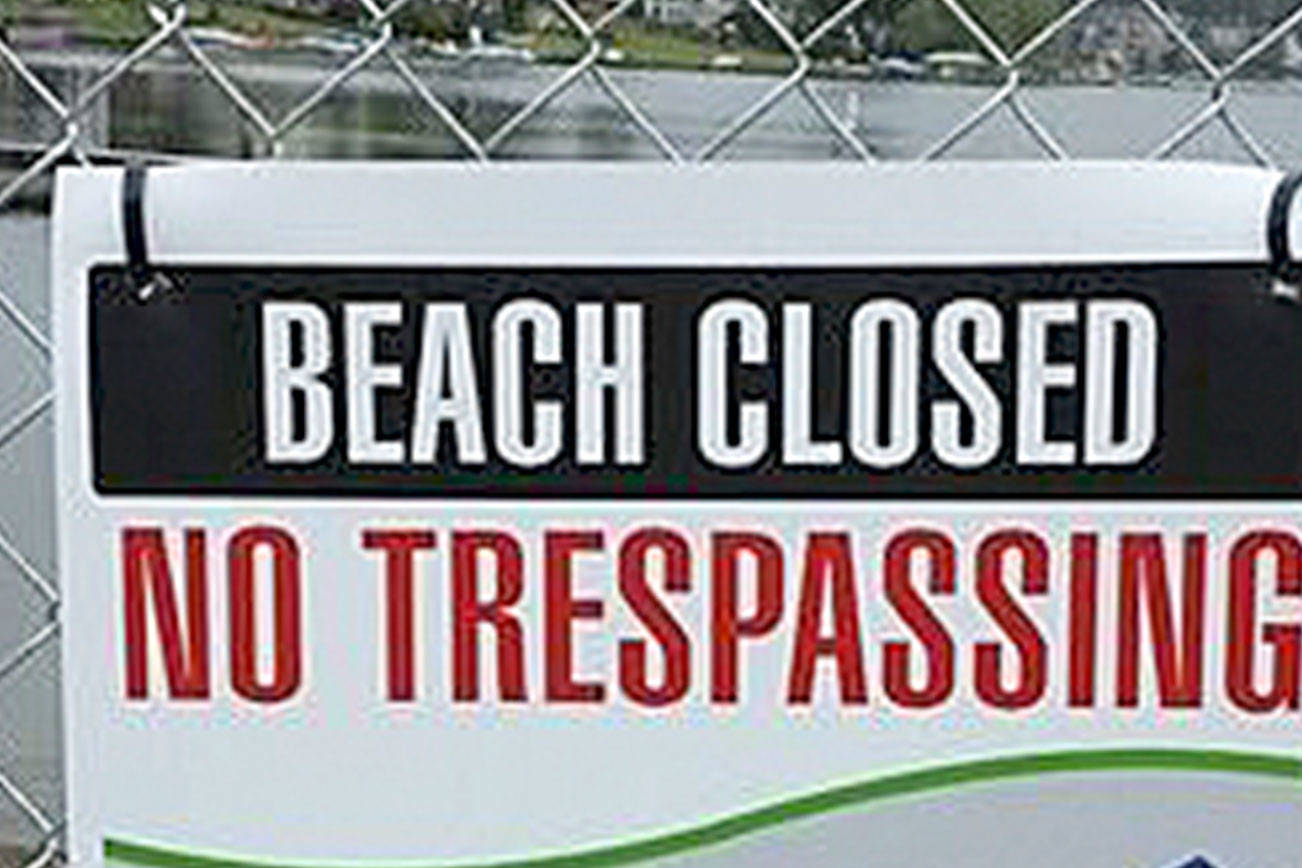 Kent’s Lake Meridian swim beach remains closed during dock work