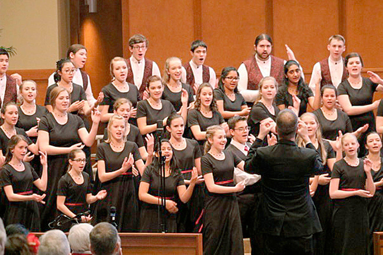 Rainier Youth Choirs perform Bon Voyage to Ireland Concert on Sunday