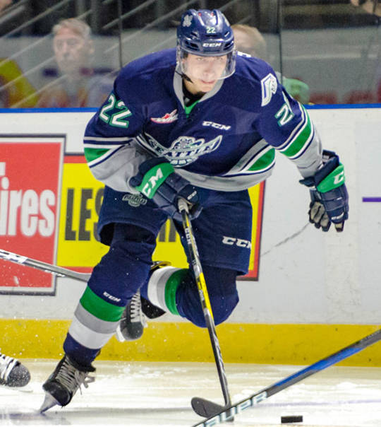 Hamaliuk hits twice to lead Thunderbirds to win over Silvertips | WHL | VIDEO