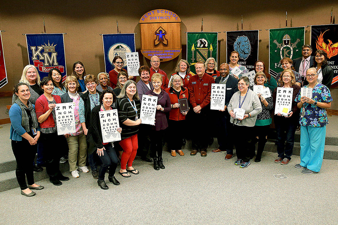 Kent Lions helps school district with new vision screening efforts