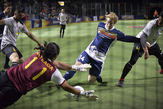 McCluskey’s hat trick leads stars to 8-5 victory | MASL