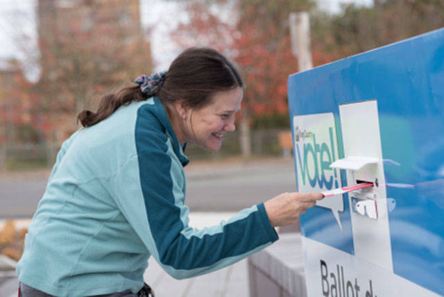 More King County voters used ballot drop boxes than the U.S. Postal Service in the general election. COURTESY PHOTO, King County Elections